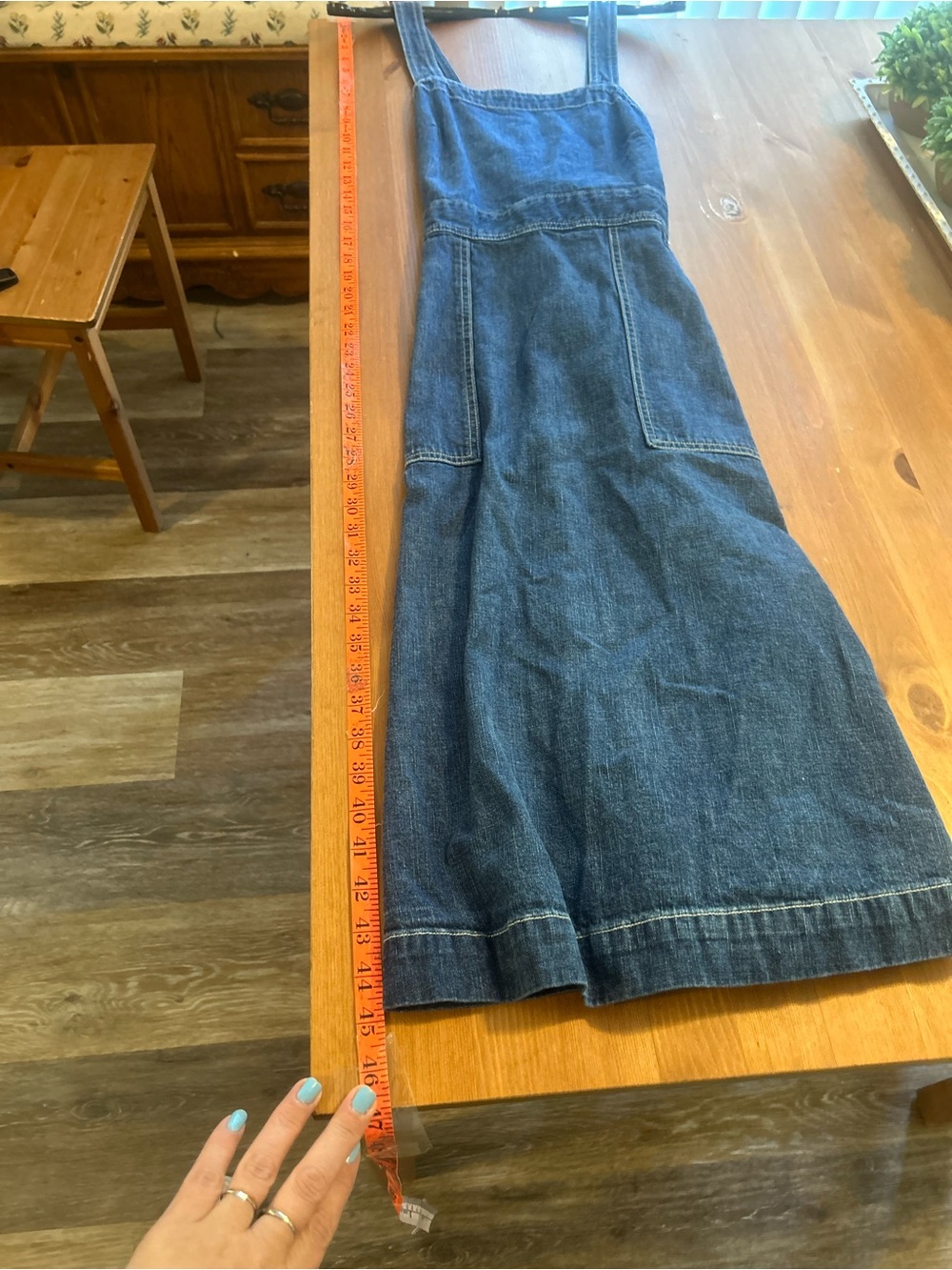 Polo Ralph Lauren Denim Dress Size 6 - Picture 8 of 10